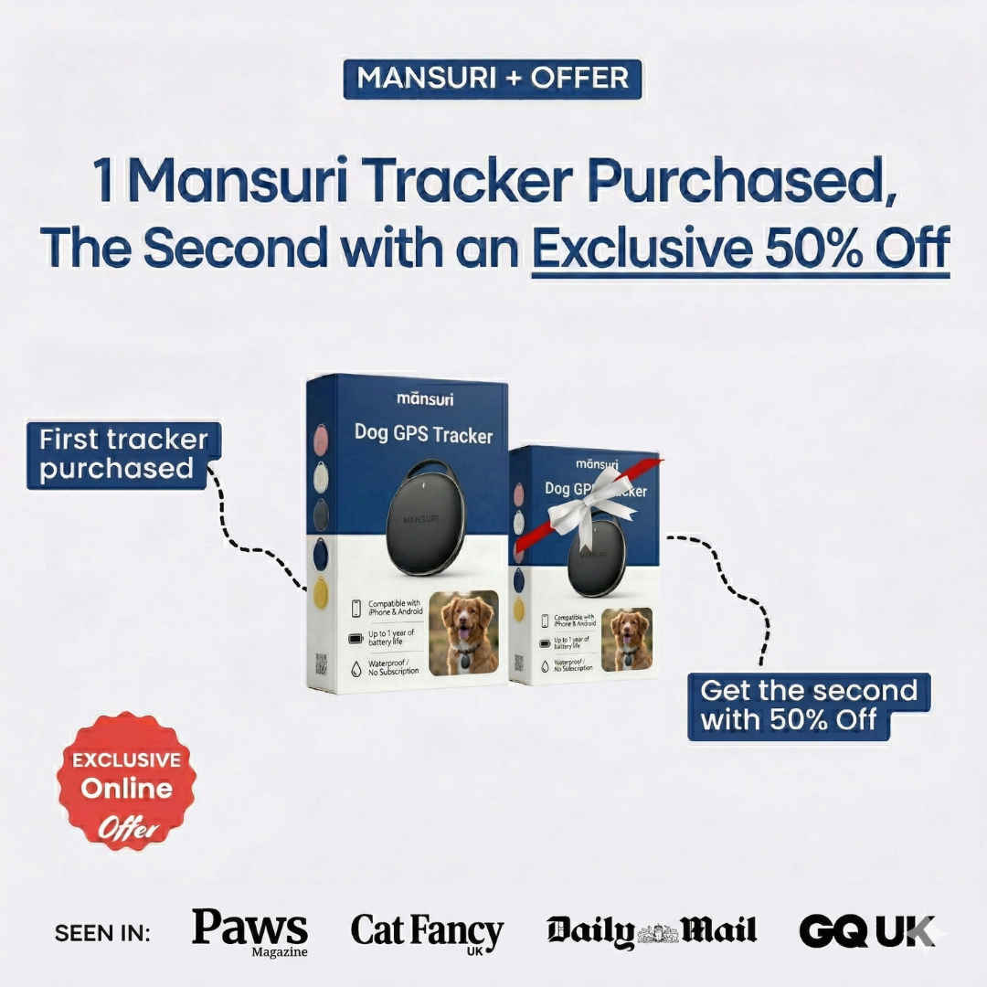 GPS Dog Tracker with No Subscription - Mansuri
